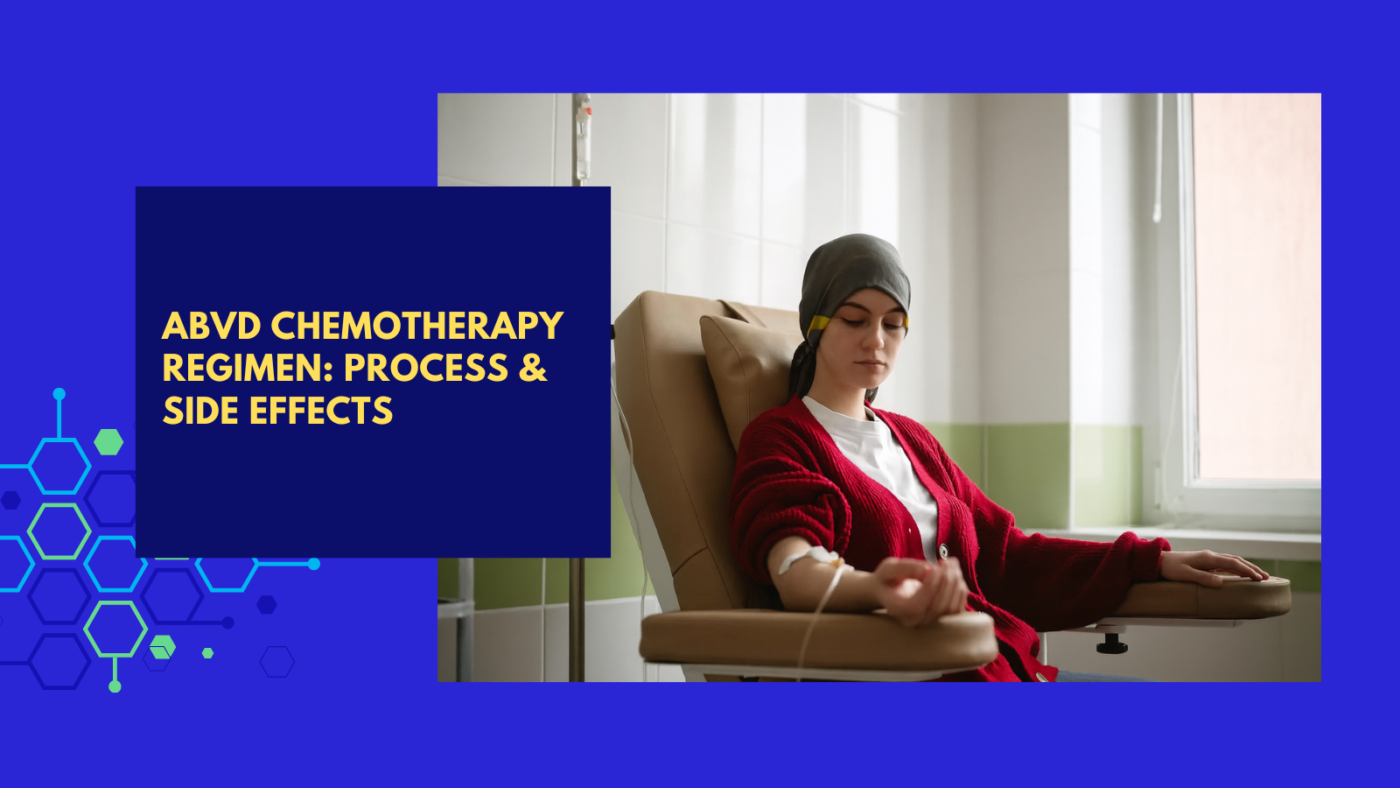 Patient undergoing ABVD chemotherapy.