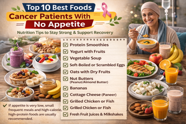 Top 10 foods for cancer patients